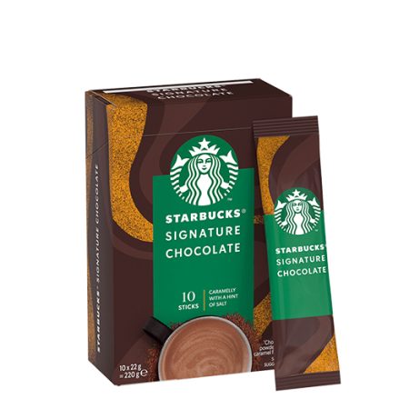 Starbucks signature chocolate salted caramel