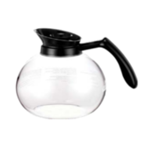 GLASS COFFEE PRESERVATION POT
